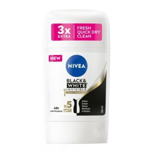 استیک ضد تعریق زنانه نیوآ Nivea سری Black And White مدل Silky Smooth حجم 50 میل