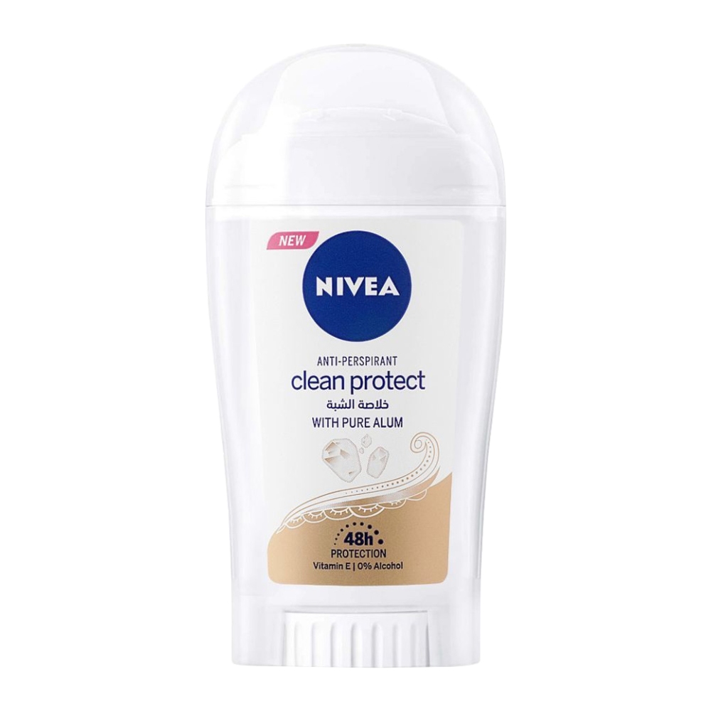 استیک ضد تعریق زنانه نیوآ Nivea مدل Clean Protect حجم 40 میل