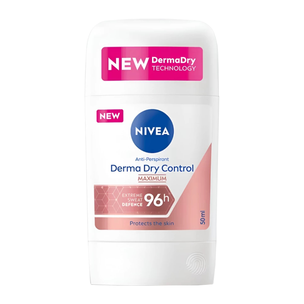 استیک ضد تعریق زنانه نیوآ Nivea مدل Derma Dry Control حجم 50 میل