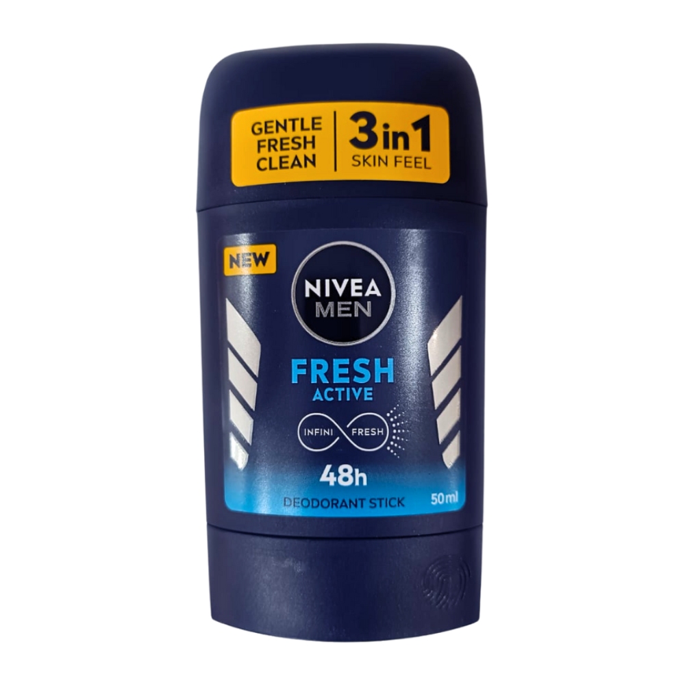 استیک ضد تعریق مردانه نیوآ Nivea مدل Fresh Active حجم 50 میل