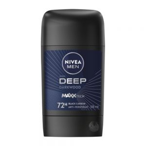 استیک ضد تعریق مردانه نیوآ Nivea مدل Deep Dark Wood حجم 50 میل