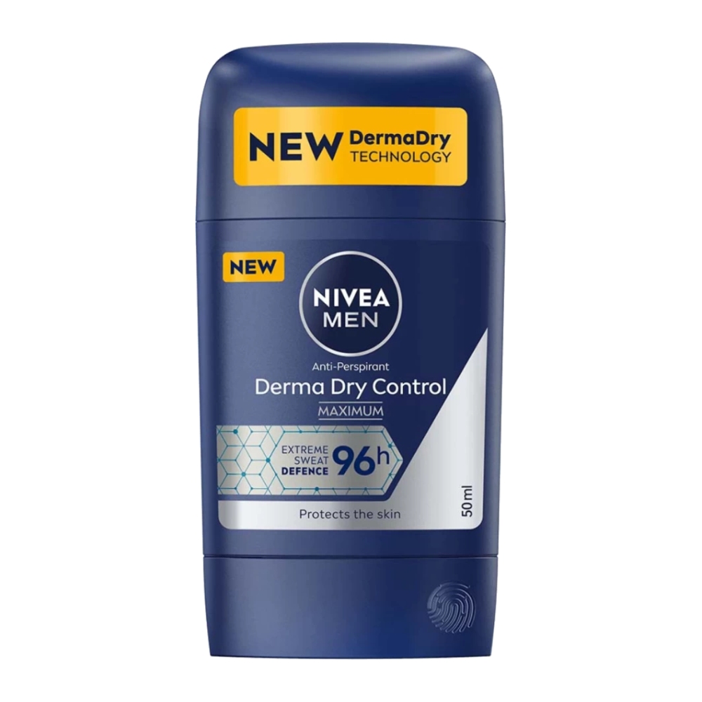 استیک ضد تعریق مردانه نیوآ Nivea مدل Derma Dry Control حجم 50 میل