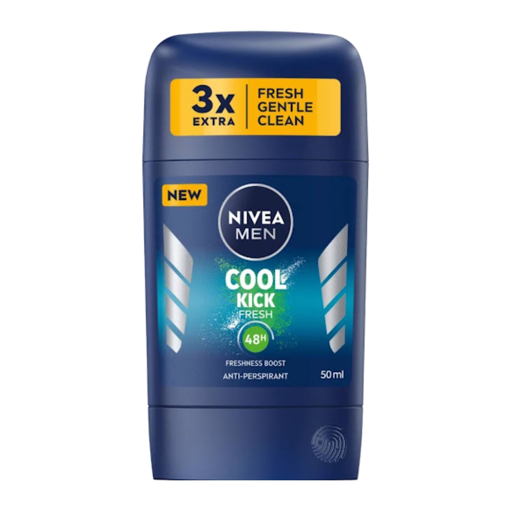 استیک ضد تعریق مردانه نیوآ Nivea مدل Fresh kick حجم 50 میل