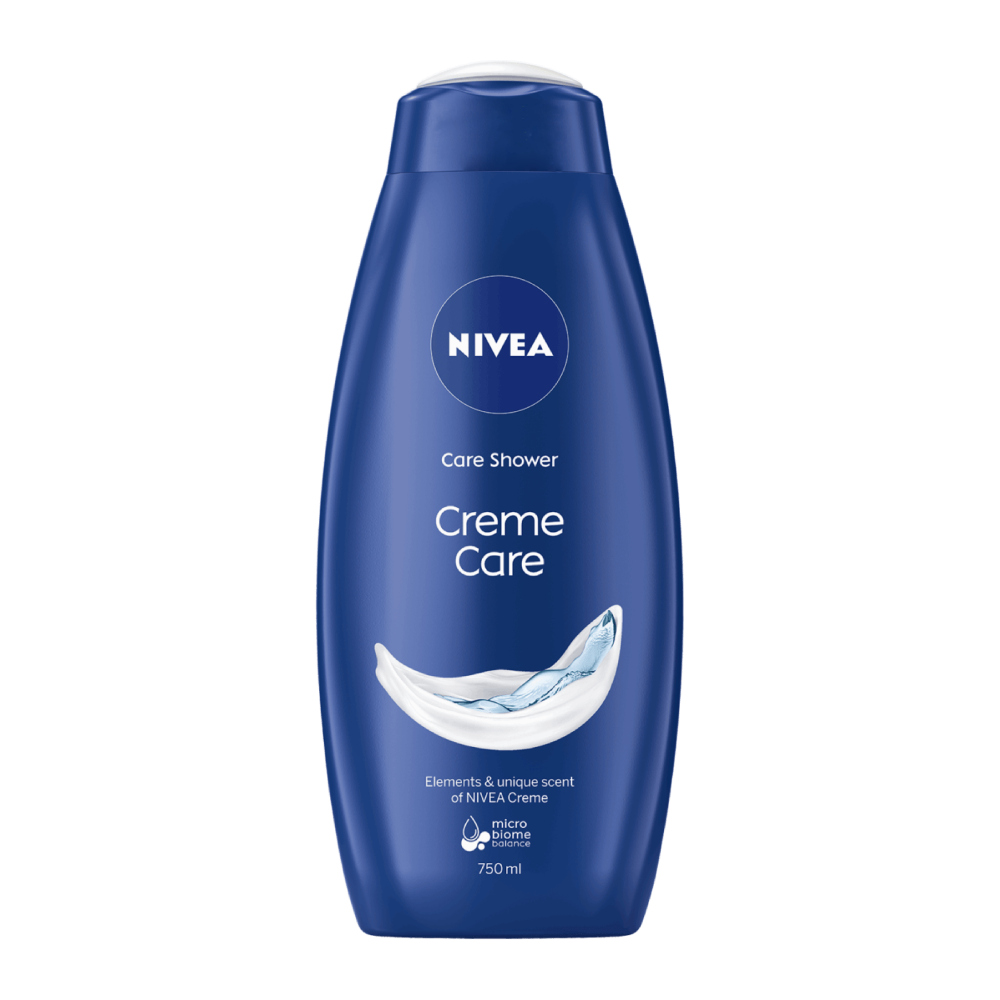 شامپو بدن کرمی نیوآ Nivea مدل Creme Care آبرسان عمیق پوست حجم 750 میل