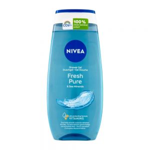 شامپو بدن زنانه نیوآ Nivea مدل Fresh Puree خنک کننده پوست حجم 250 میل