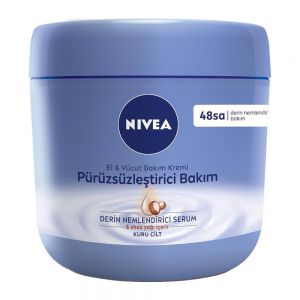 کرم دست و بدن نیوآ Nivea مدل Puruzsuzlestirici حاوی شی باتر حجم 400 میل