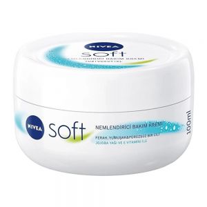 کرم مرطوب کننده دست و بدن نیوآ Nivea مدل Soft آبرسان حجم 100 میل