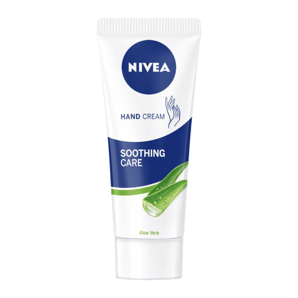 کرم دست نیوآ Nivea مدل Soothing Care حاوی عصاره آلوئه ورا حجم 75 میل