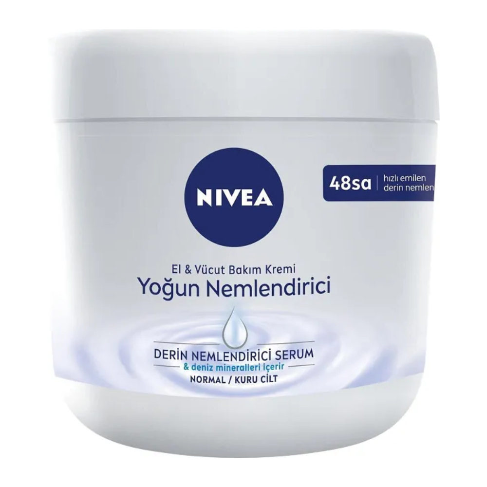 کرم دست و بدن نیوآ Nivea مدل Yogun Nemlendirici آبرسان قوی حجم 400 میل