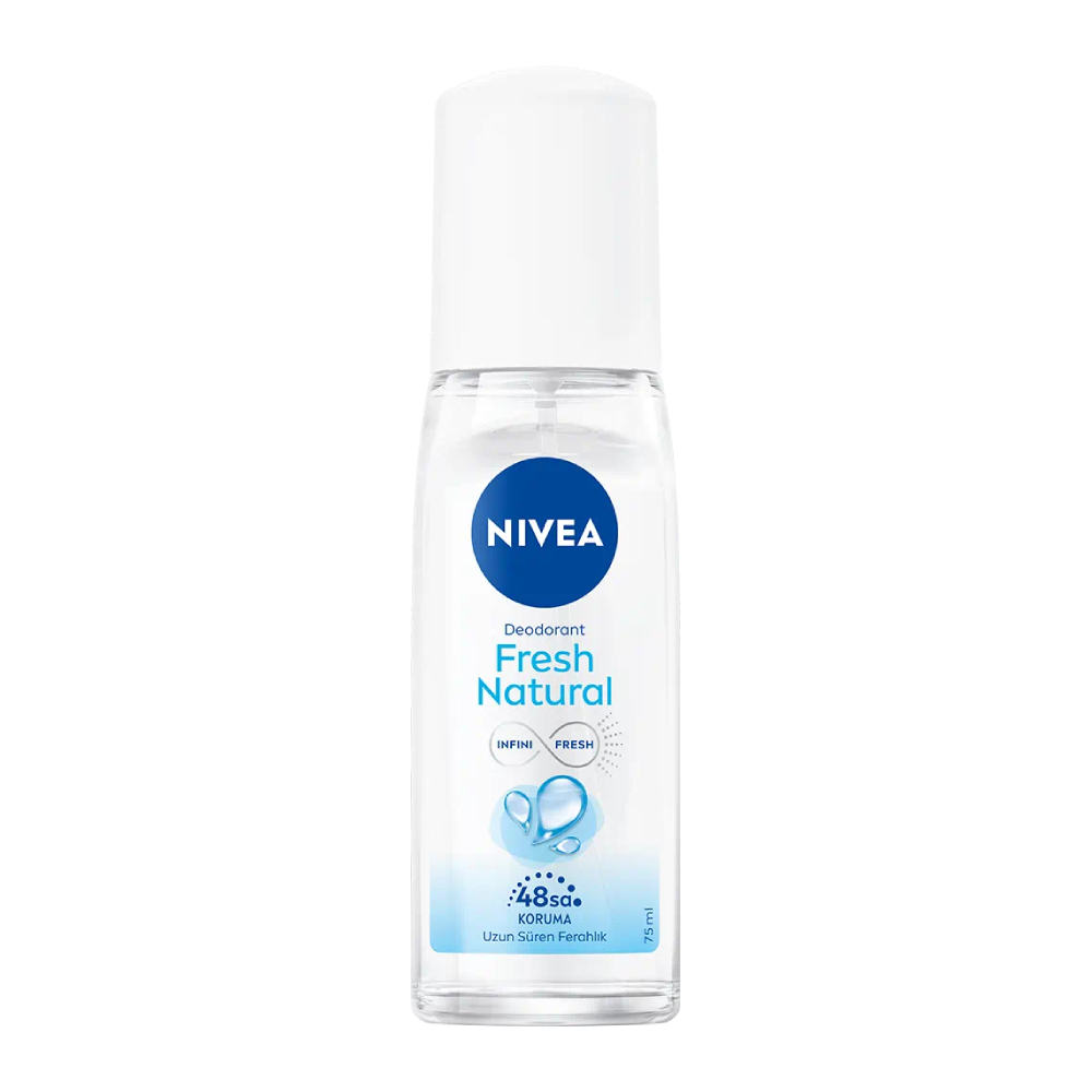 اسپری دئودورانت نیوآ Nivea مدل Fresh Natural رایحه اقیانوس حجم 75 میل