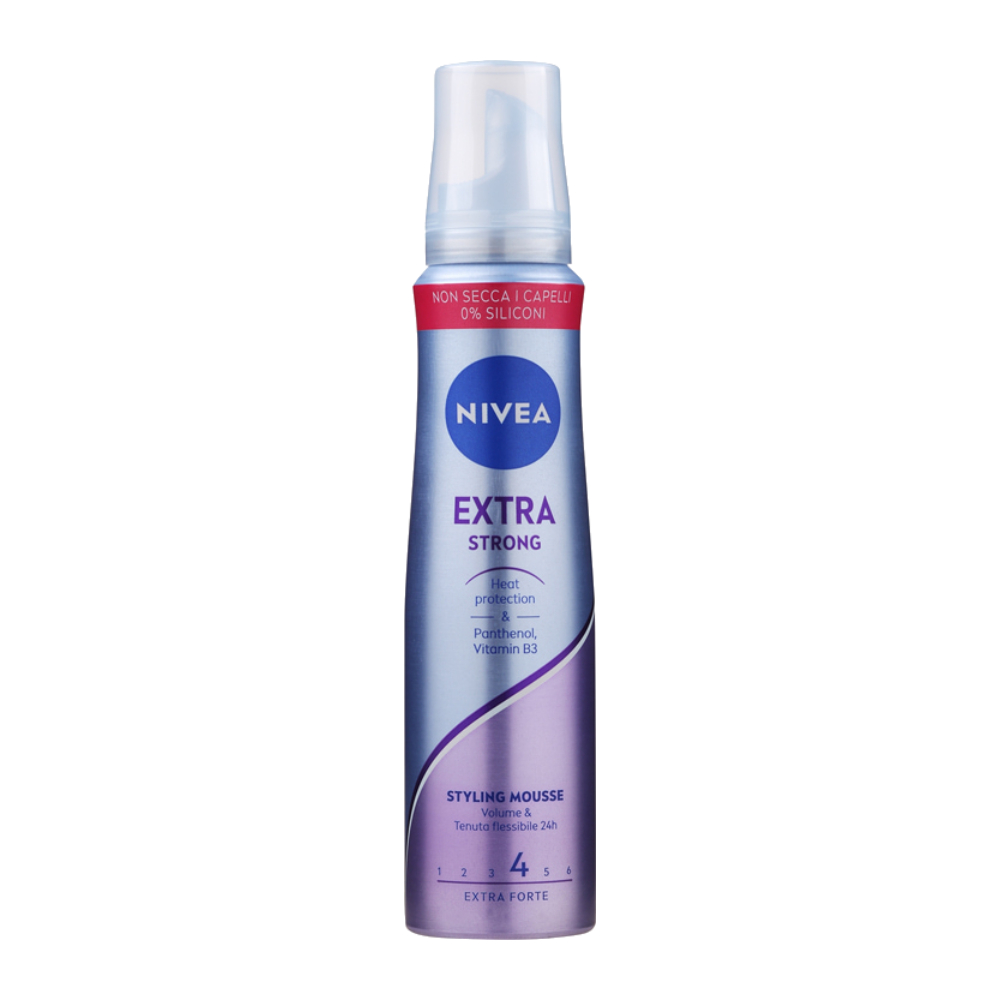 موس حالت دهنده مو نیوآ Nivea مدل Extra Strong حجم دهنده حجم 150 میل