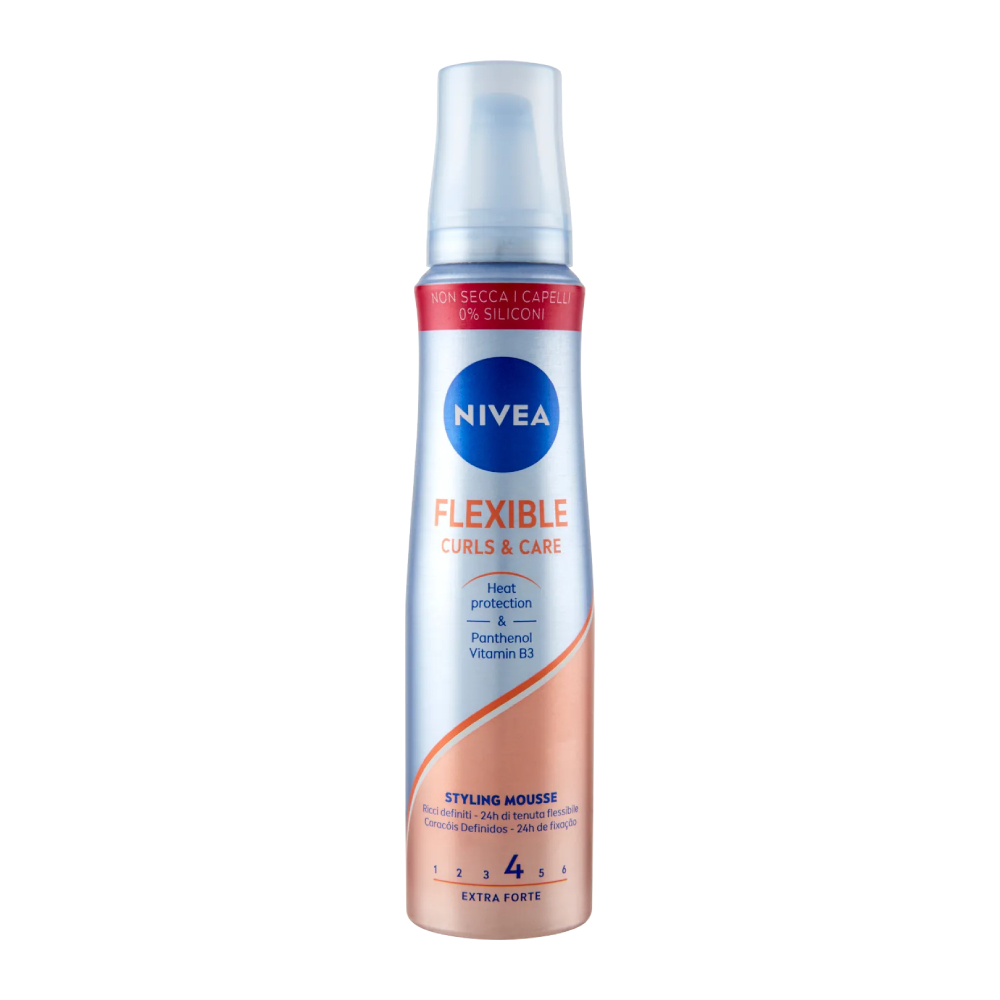 موس حالت دهنده مو نیوآ Nivea مدل Flexible Curls And Care حجم 150 میل