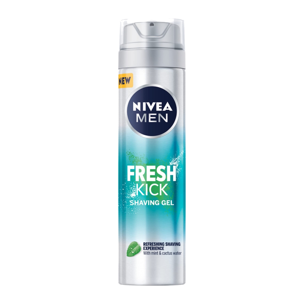 ژل اصلاح صورت نیوآ Nivea مدل Fresh Kick خنک کننده پوست حجم 200 میل