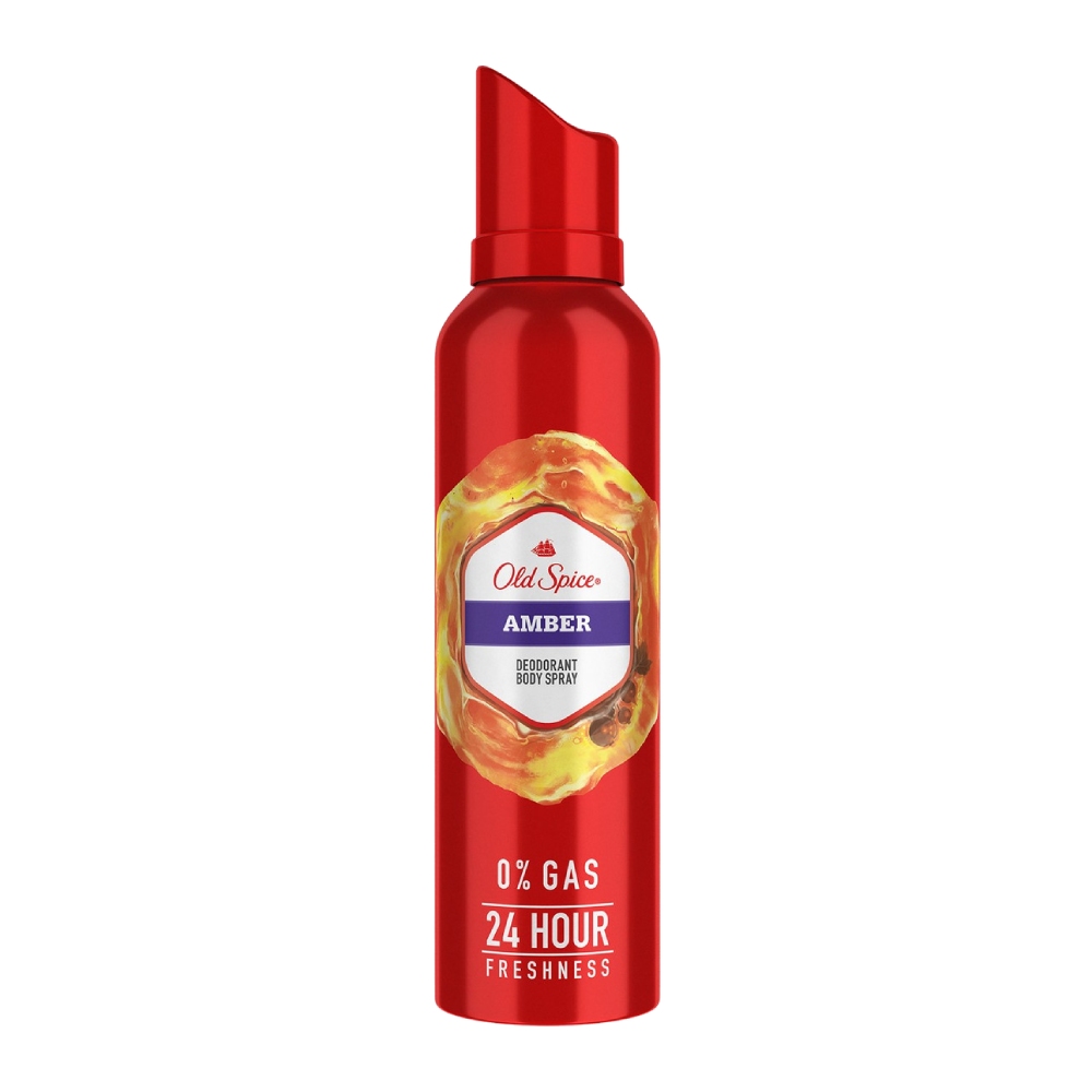 اسپری ضد تعریق Old Spice مدل Amber رایحه ملایم حجم 140 میل