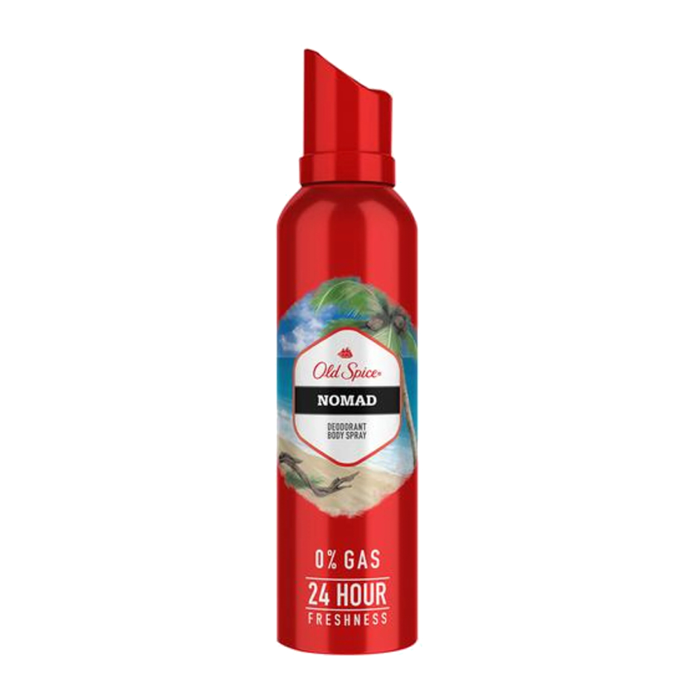 اسپری ضد تعریق Old Spice مدل Nomad رایحه گرم و شیرین حجم 140 میل