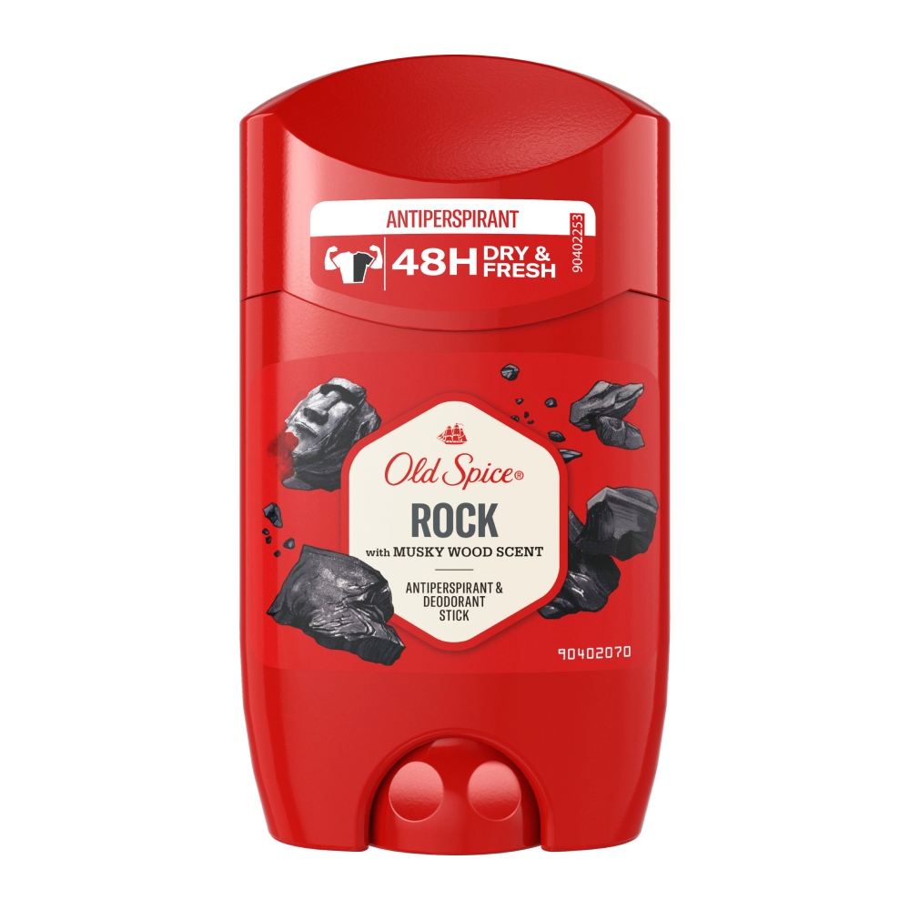 استیک ضد تعریق Old Spice مدل Rock مناسب آقایان حجم 50 میل