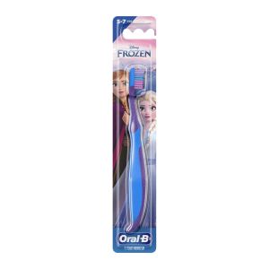 مسواک کودک اورال بی Oral-B مدل Frozen مناسب کودکان 5 تا 7 ساله بسته 1 عددی