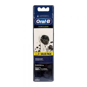 سری یدکی مسواک برقی اورال بی Oral-B سری Pure Clean مدل Charcoal بسته 4 عددی