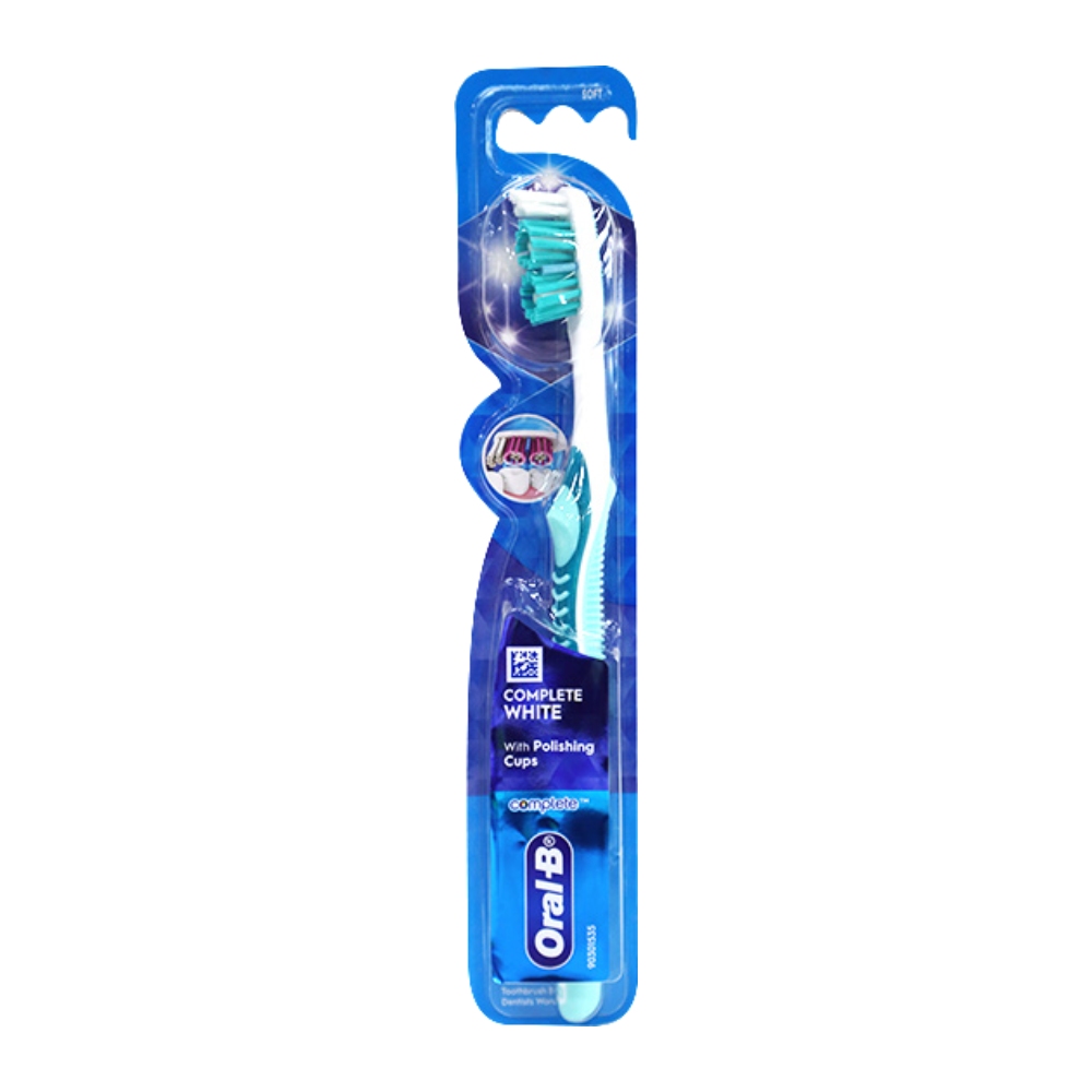 مسواک سافت اورال بی Oral-B مدل Complete White سفید کننده دندان بسته 1 عددی