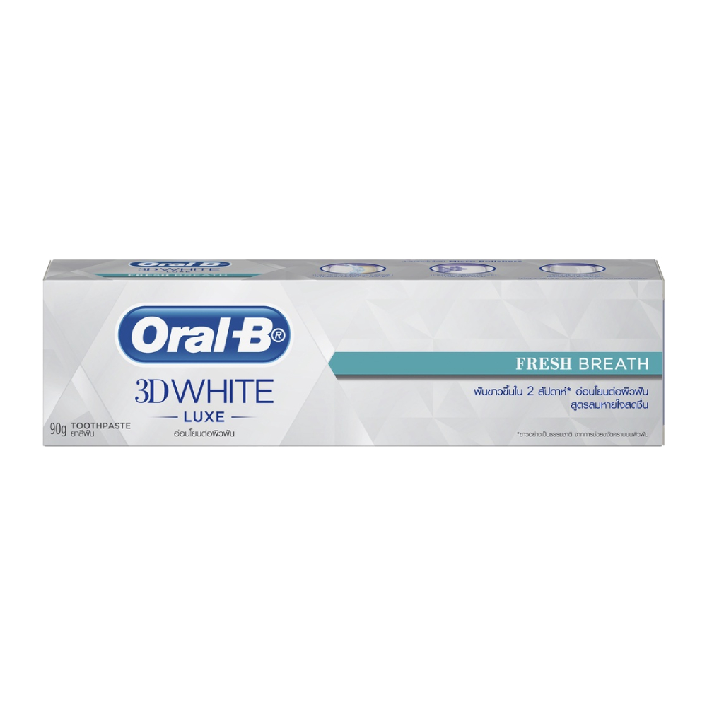 خمیر دندان سفید کننده اورال بی Oral-B مدل Fresh Breath وزن 160 گرم