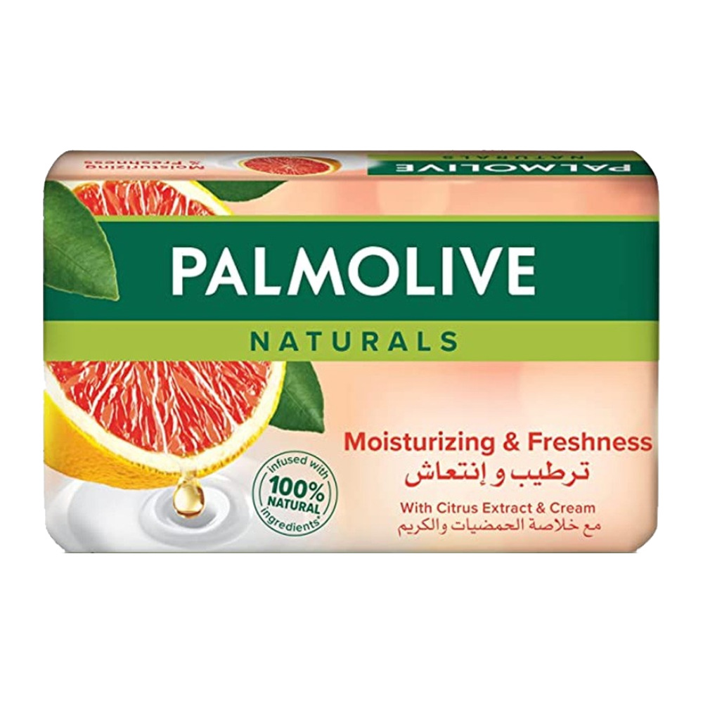 صابون دست و بدن پالمولیو Palmolive مدل Moisturizing And Freshness وزن 170 گرم