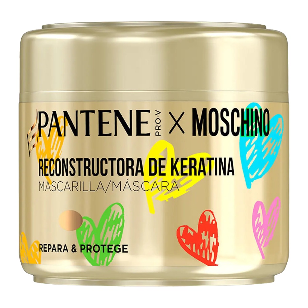 ماسک مو پنتین Pantene مدل Moschino ترمیم کننده مو حجم 300 میل