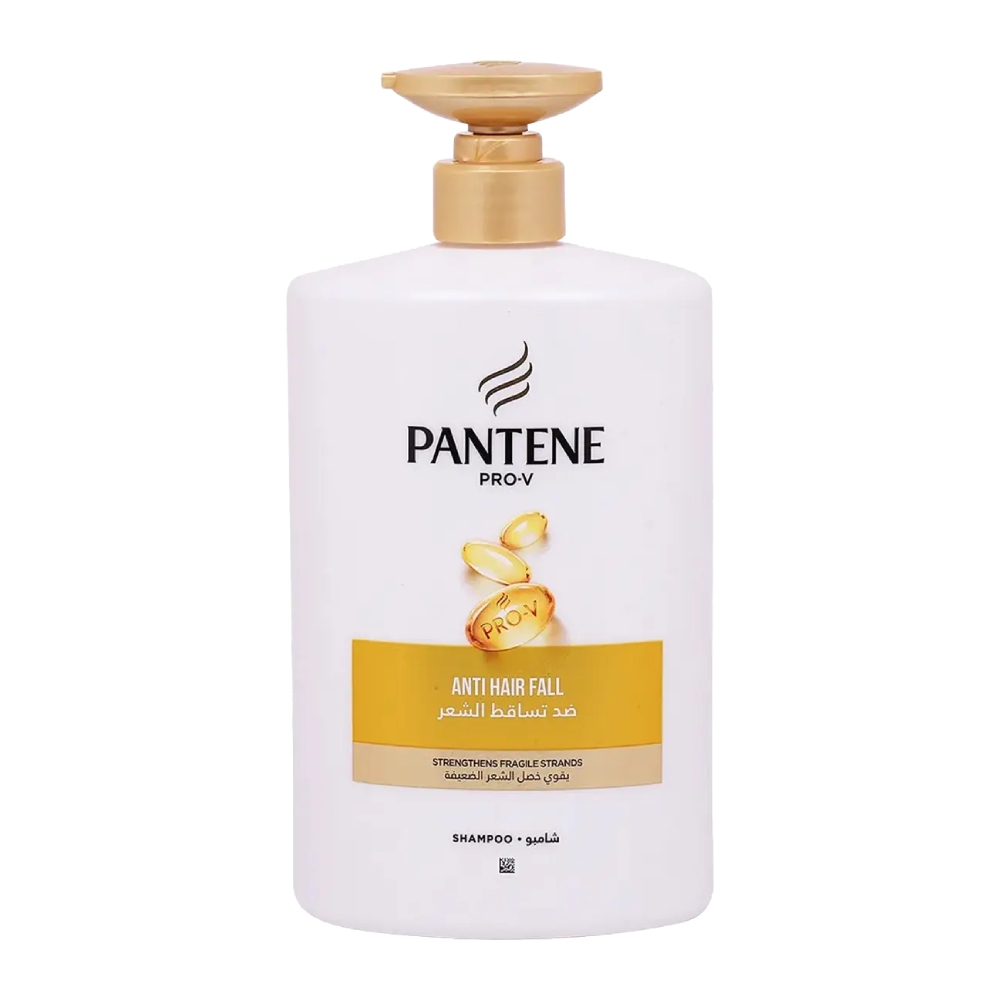 شامپو ترمیم کننده موی سر پنتین Pantene مدل Anti Hair Fall ضد ریزش مو حجم 1000 میل