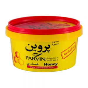 موم سرد اپیلاسیون پروین Parvin مدل Honey حاوی عصاره عسل وزن 700 گرم