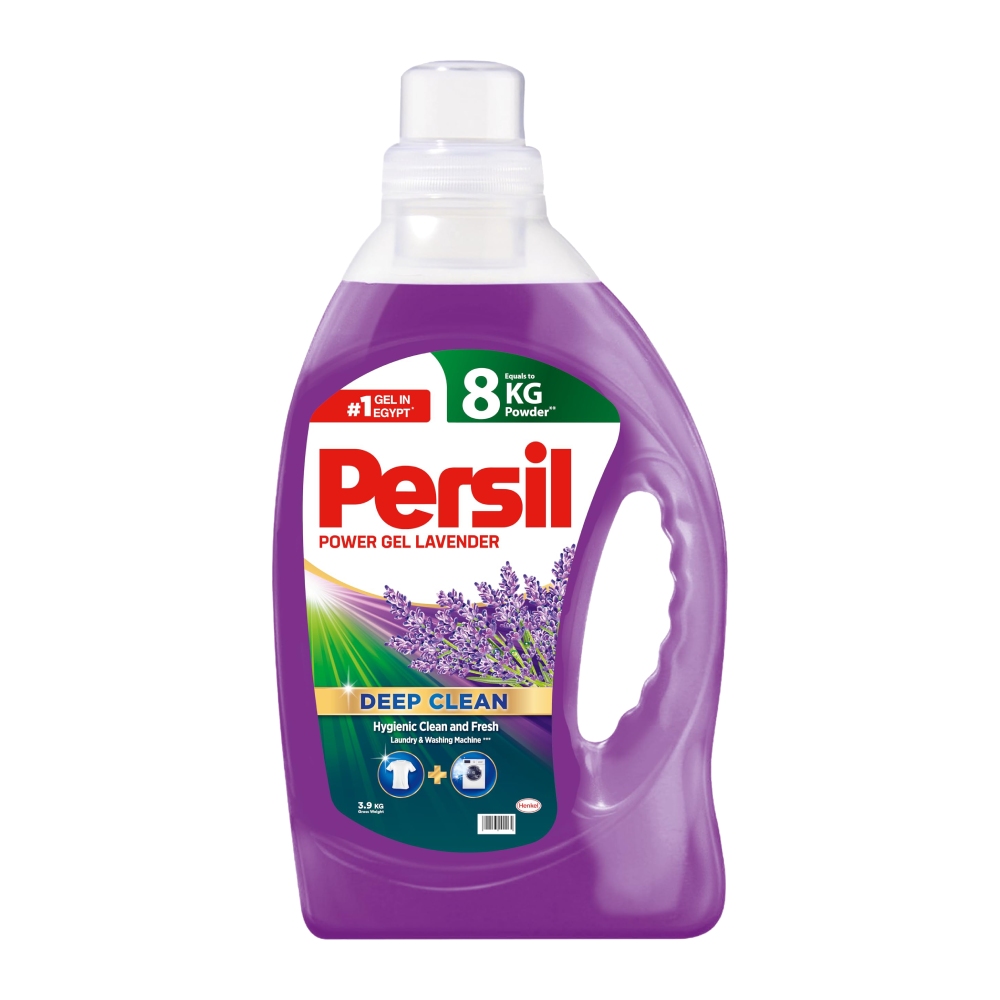 مایع لباسشویی پرسیل Persil مدل Deep Clean Lavender رایحه اسطوخودوس حجم 3900 میل