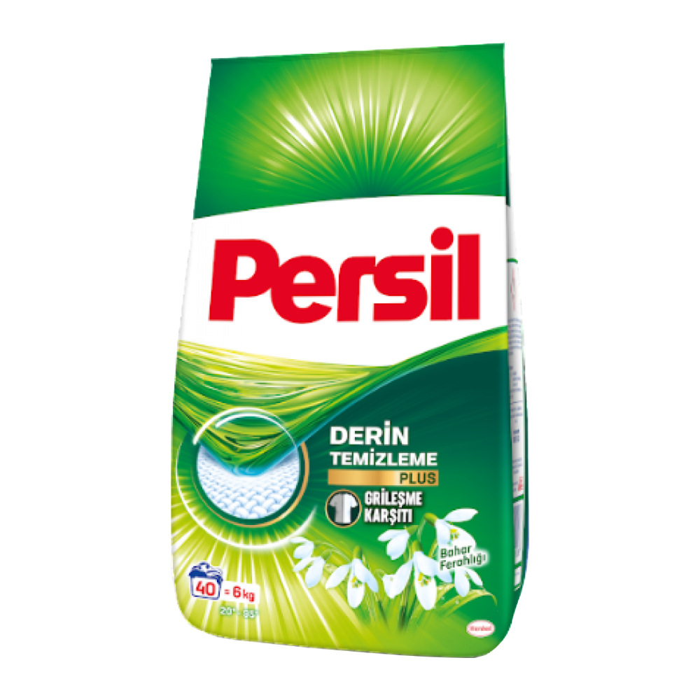 پودر لباسشویی پرسیل Persil مدل Bahar Ferahligi رایحه شکوفه های بهاری وزن 6000 گرم