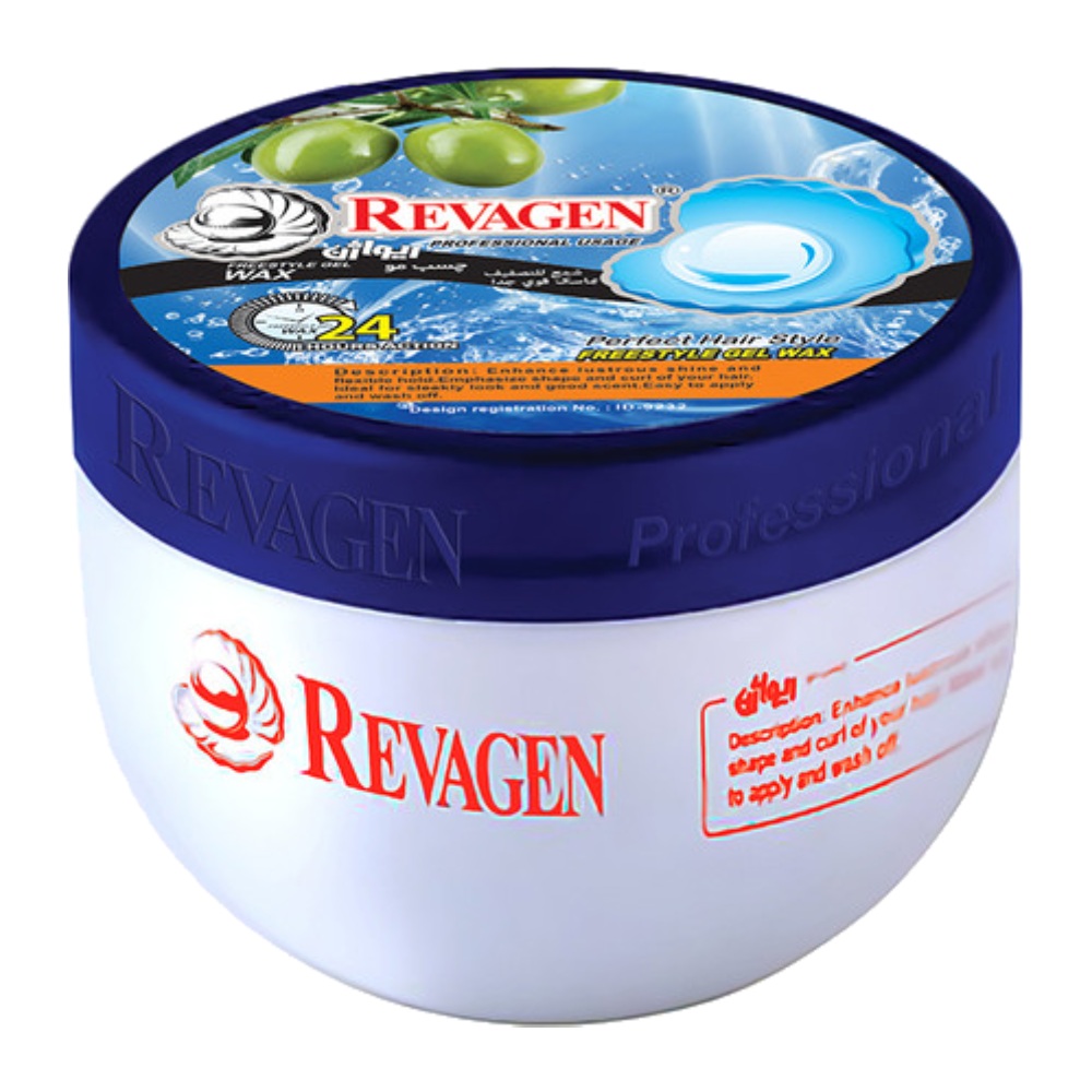 چسب مو ریواژن Revagen نگهدارنده درجه 4 حاوی روغن زیتون حجم 300 میل