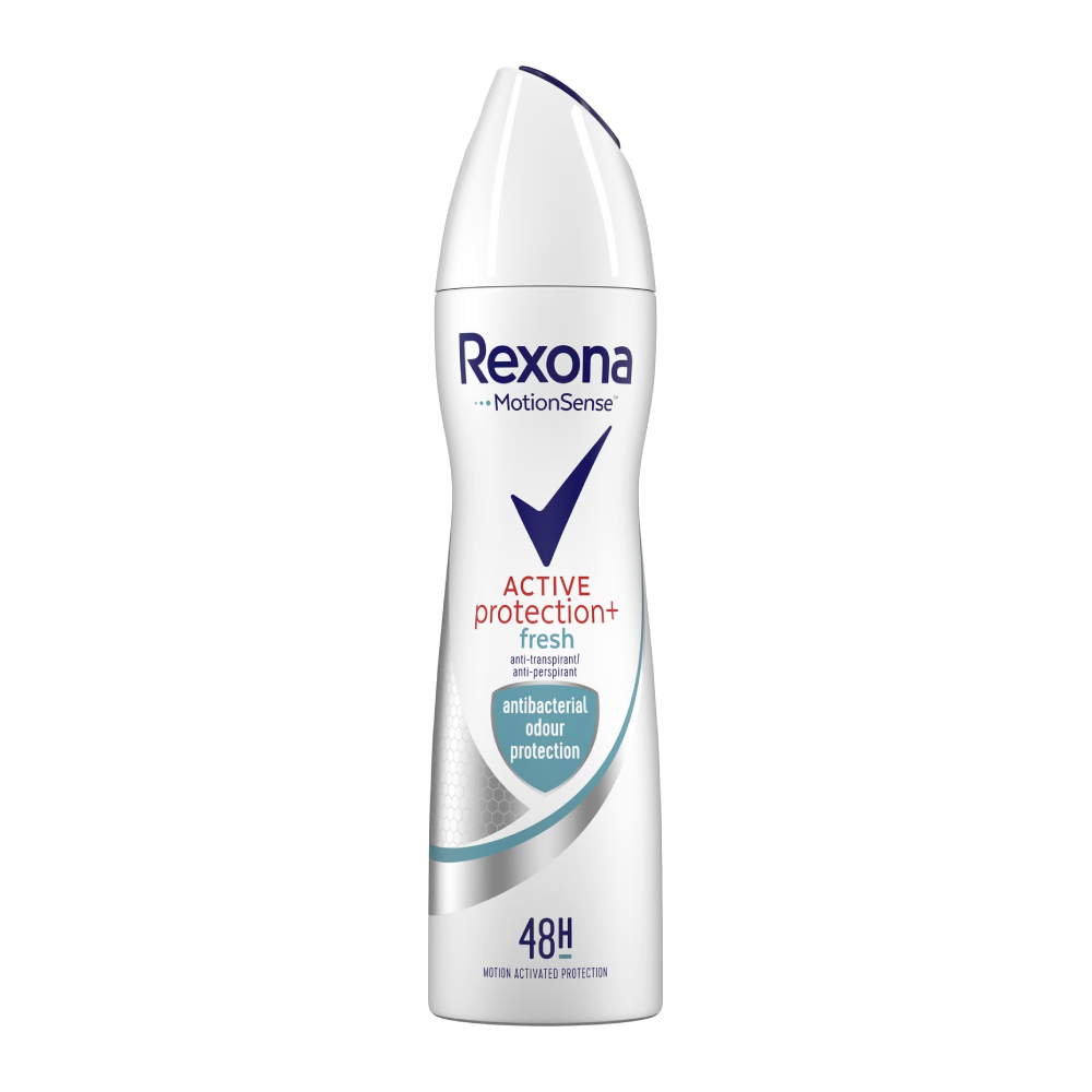 اسپری بدن ضد تعریق رکسونا Rexona سری Motion Sense مدل Active Protection Fresh مناسب بانوان حجم 200 میل