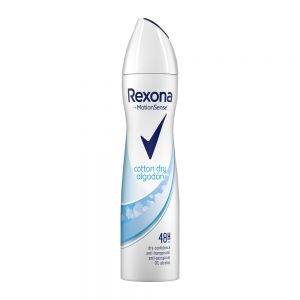 اسپری بدن ضد تعریق رکسونا Rexona سری Motion Sense مدل Cotton Dry مناسب بانوان حجم 200 میل