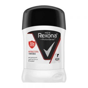 استیک ضد تعریق مردانه رکسونا Rexona مدل Antibacterial Invisible وزن 40 گرم