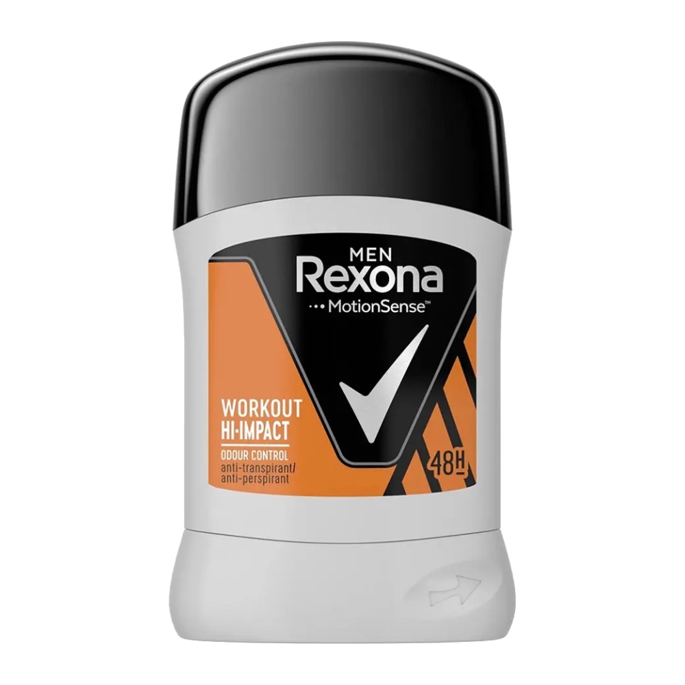 استیک ضد تعریق مردانه رکسونا Rexona مدل Workout Hi Impact وزن 40 گرم