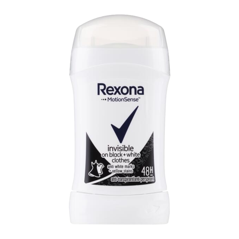 استیک ضد تعریق زنانه رکسونا Rexona مدل Invisible On Black And White Clothes وزن 40 گرم