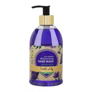 مایع دستشویی شون Schon مدل Violet Lily مرطوب کننده پوست حجم 500 میل