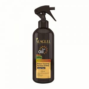 روغن برنزه کننده بدن Seagull مدل SPF6 حجم 250 میل