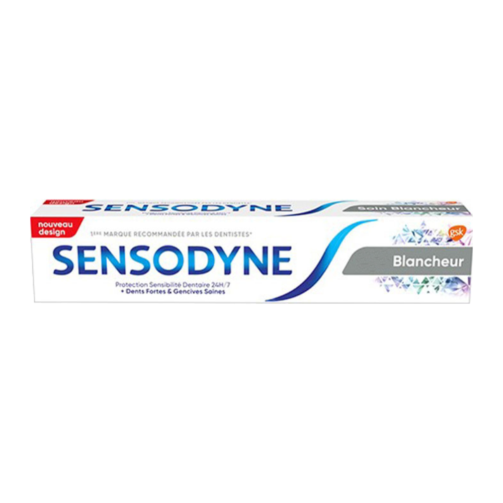 خمیردندان سفید کننده سنسوداین Sensodyne مدل Blancheur حجم 75 میل