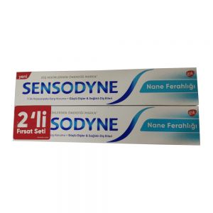 خمیر دندان سنسوداین Sensodyne مدل Nane Ferahligi بسته دو عددی حجم 150 میل