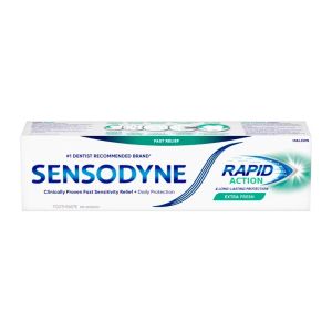 خمیر دندان سنسوداین Sensodyne سری Rapide Action مدل Extra Fresh حجم 75 میل