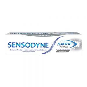 خمیر دندان سنسوداین Sensodyne مدل Rapid Action Blancheur سفید کننده دندان حجم 75 میل