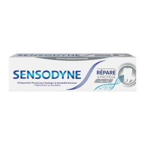 خمیر دندان ترمیم کننده سنسوداین Sensodyne سری Repair And Protect مدل Branqueadora حجم 75 میل