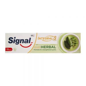 خمیر دندان سیگنال Signal مدل Integral 8 Herba حاوی روغن مریم گلی حجم 75 میل