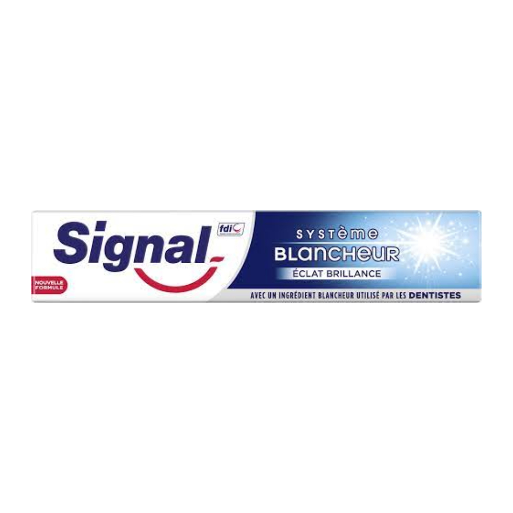 خمیر دندان سفید کننده سیگنال Signal مدل Blancheur Eclat Brillance حجم 75 میل