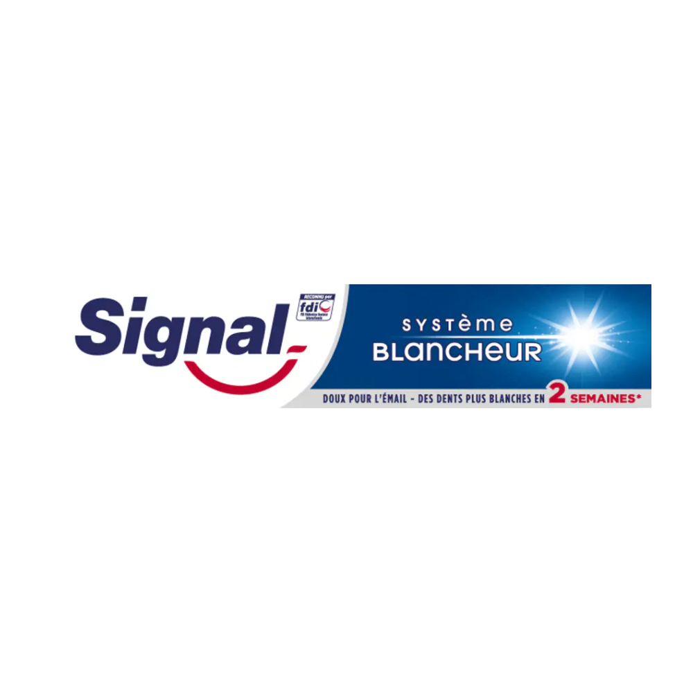 خمیر دندان سفید کننده سیگنال Signal مدل Systeme Blancheur حجم 75 میل