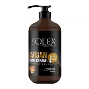 کرم مو سولکس Solex مدل Argan مناسب انواع مو حجم 500 میل