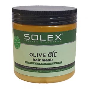 ماسک مو Solex مدل Olive Oil مناسب انواع مو حجم 500 میل