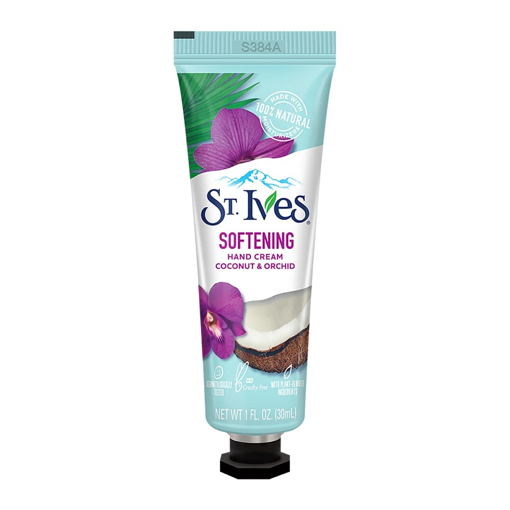 کرم دست St. Ives مدل Softening حاوی عصاره نارگیل و ارکیده حجم 30 میل