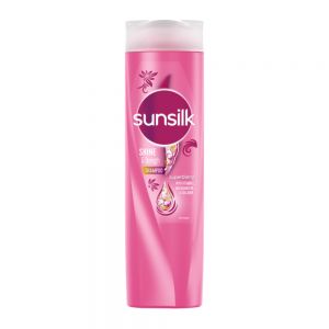 شامپو تقویت کننده موی سر سان سیلک Sunsilk مدل Shine And Strength براق کننده حجم 350 میل